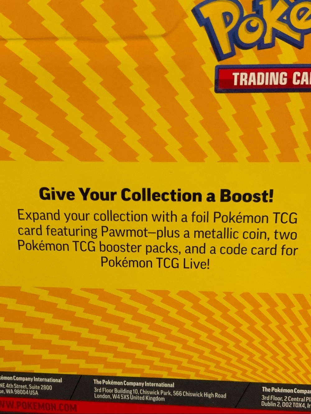 Trading Card Game Blister Pack - Yellow & Blue - Picture 13 of 16